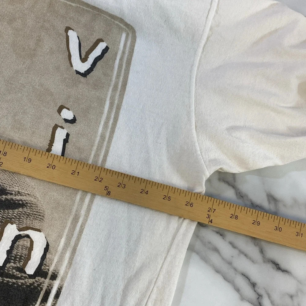 Vintage 1998 Vince Gill Tour T-Shirt Men Size OS Ivory Graphic Tee Country Music - Picture 9 of 10